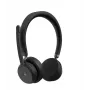 Headset VoIP sem fios Lenovo Head-band Escritório/Call-Center Bluetooth Preto