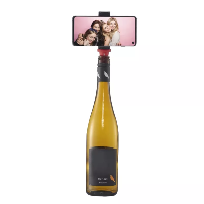 Suporte passivo Hama Bottle Pod Fun para telemóvel/smartphone preto, vermelho