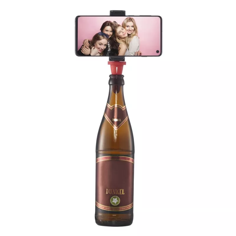 Suporte passivo Hama Bottle Pod Fun para telemóvel/smartphone preto, vermelho