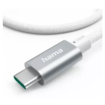 Cabo USB Hama Full-Featured USB 3.2 Gen 2 (3.1 Gen 2) 1,5 m USB-C branco