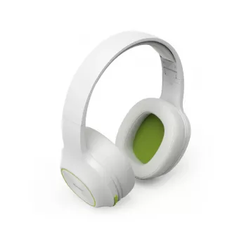 Headset Hama Spirit Calypso II sem fios arco de cabeça chamadas/música Bluetooth verde, cinzento, branco