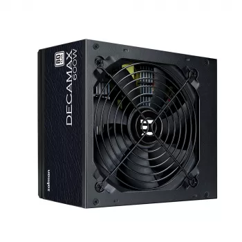 Fonte de alimentação Zalman Decamax 600 W ATX preta