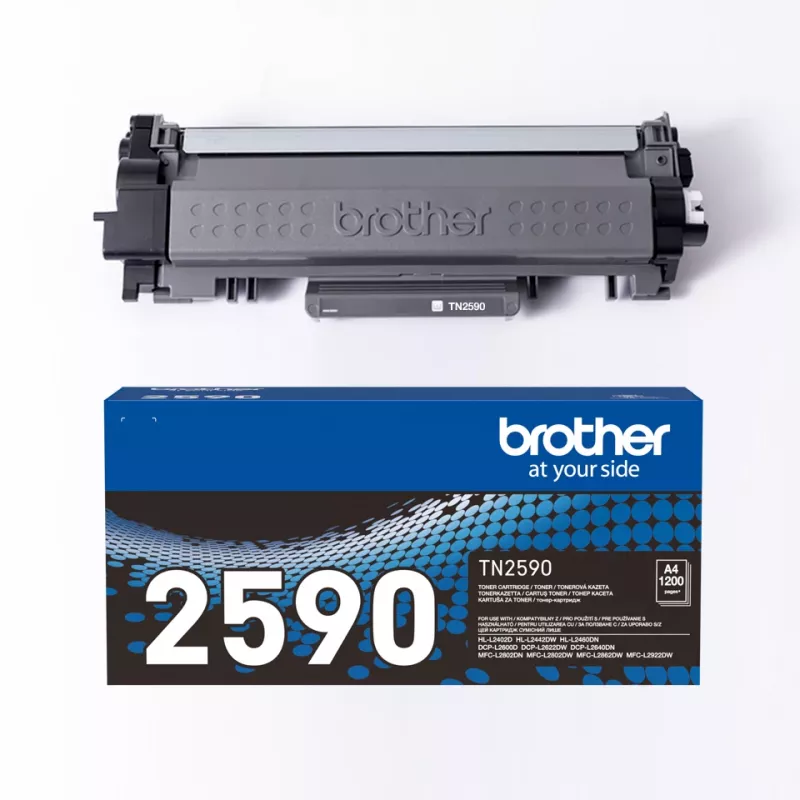 Cartucho de toner Brother TN-2590 1 unid. original preto