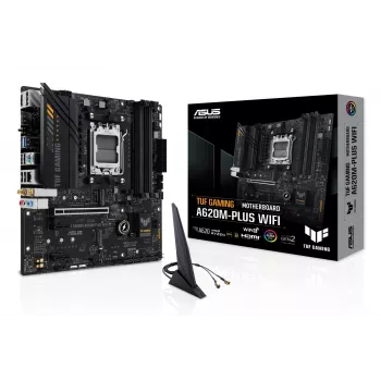 ASUS TUF GAMING A620M-PLUS WIFI AMD A620 Socket AM5 micro ATX