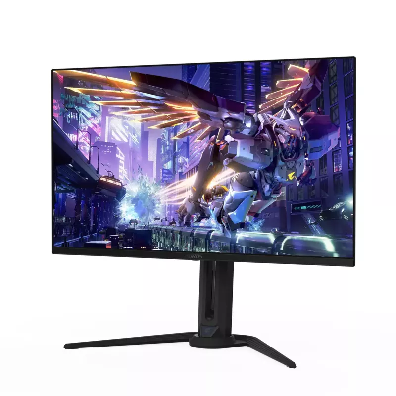 Monitor gaming OLED 32” GIGABYTE AORUS FO32U2P – 3840×2160 UHD, 240Hz, 0,03ms, 250 cd/m², KVM, DisplayPort 2.1