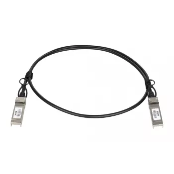D-Link DEM-CB100S28 cabo InfiniBand/fibra ótica 1 m SFP28 preto prateado