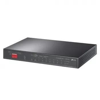 TP-Link switch de secretária Gigabit de 10 portas com 6 portas PoE+ e 2 portas PoE++