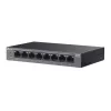 TP-Link LiteWave switch de secretária Gigabit de 8 portas com 8 portas PoE+