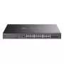 TP-Link Omada SG3428XMPP switch de rede gerido L2+ Gigabit Ethernet (10/100/1000) Power over Ethernet (PoE) 1U preto