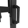 Neomounts MOVE Go XL FL50-575BL1 carrinho para TV 65-110 polegadas, máx. 125 kg, altura ajustável 129-139 cm, VESA 100x100-1100x600, bloqueável, certificado TÜV, preto