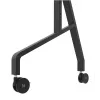 Neomounts MOVE Go XL FL50-575BL1 carrinho para TV 65-110 polegadas, máx. 125 kg, altura ajustável 129-139 cm, VESA 100x100-1100x600, bloqueável, certificado TÜV, preto