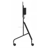 Neomounts MOVE Go XL FL50-575BL1 carrinho para TV 65-110 polegadas, máx. 125 kg, altura ajustável 129-139 cm, VESA 100x100-1100x600, bloqueável, certificado TÜV, preto