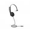 Yealink UH35 Mono Teams auscultador USB-A, com fios, 20 - 20000 Hz, escritório/callcenter, 96,5 g, auscultador, preto