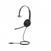 Yealink UH35 Mono Teams auscultador USB-A, com fios, 20 - 20000 Hz, escritório/callcenter, 96,5 g, auscultador, preto