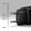 Carregador de parede Axagon ACU-PD20 1x QC3.0/AFC/FCP/PD Type-C 20W preto