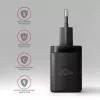 Carregador de parede Axagon ACU-PD20 1x QC3.0/AFC/FCP/PD Type-C 20W preto