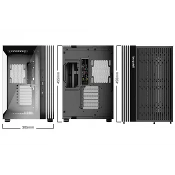 be quiet LIGHT BASE 600 DX preto Midi Tower