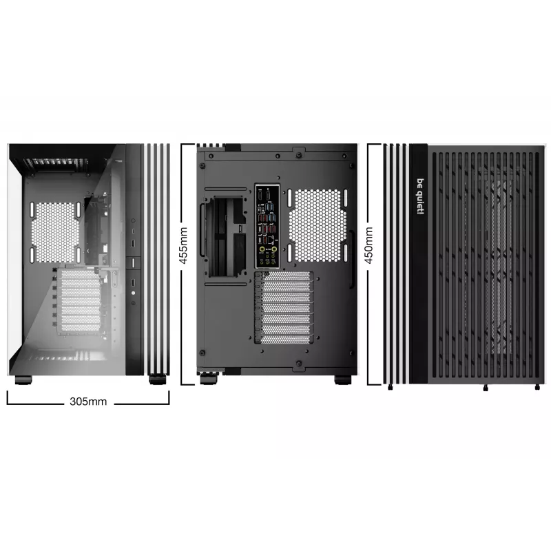 be quiet LIGHT BASE 600 DX preto Midi Tower
