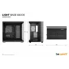 be quiet LIGHT BASE 600 DX preto Midi Tower