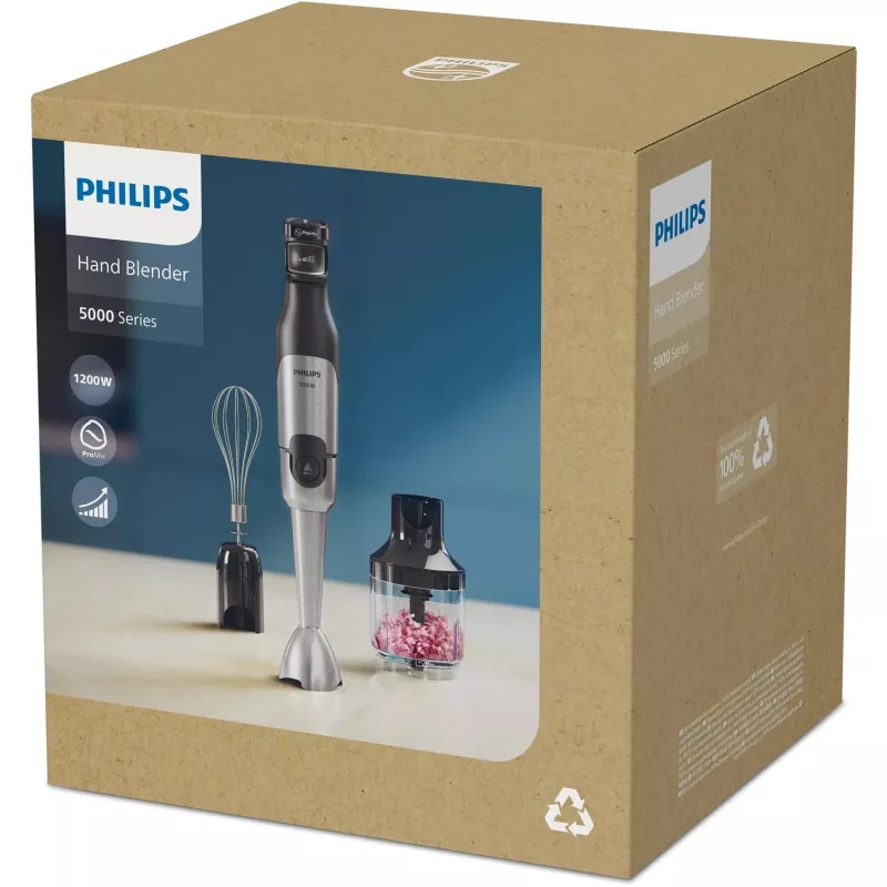 Philips série 5000 HR2683/00 Varinha mágica, braço triturador, função Pulse, 1,2 m, 1200 W