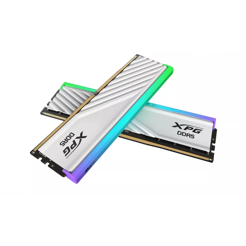 ADATA XPG Lancer Blade RGB DDR5-6000 32 GB (2x16 GB) CL30 kit de memória RAM, branco, AX5U6000C3016G-DTLABRWH