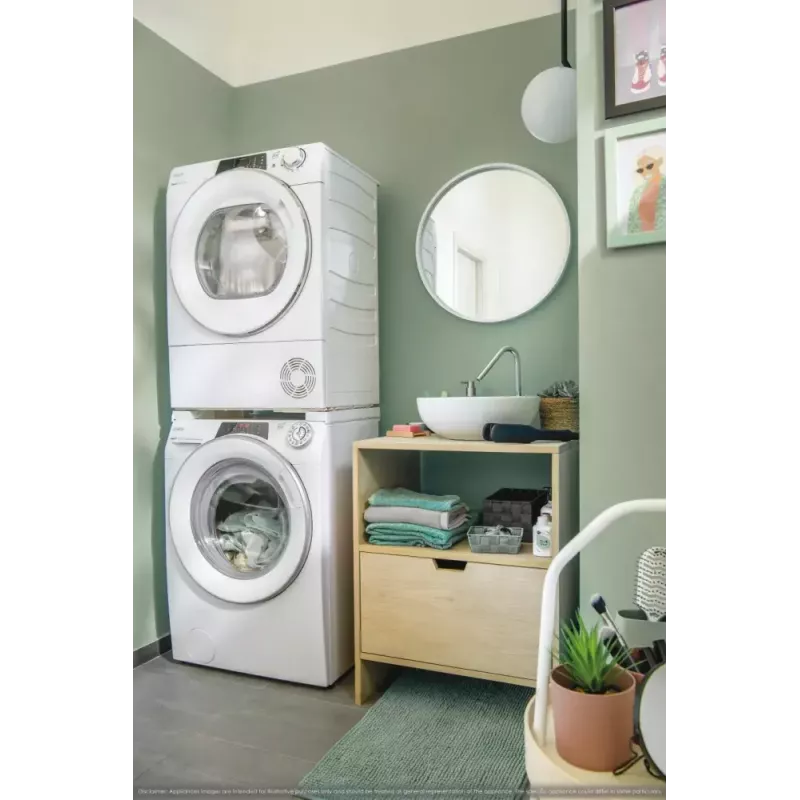Máquina de lavar roupa Candy RapidÓ RO4 274DWMS7/1-S Carga frontal 7 kg 1200 rpm Branco