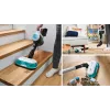 Bosch Unlimited 7 ProHygienic Aqua BCS71HYG1 aspirador vertical sem fios 2 em 1 com função de esfregar, 18 V, HEPA, sem saco, 0,3 l, branco