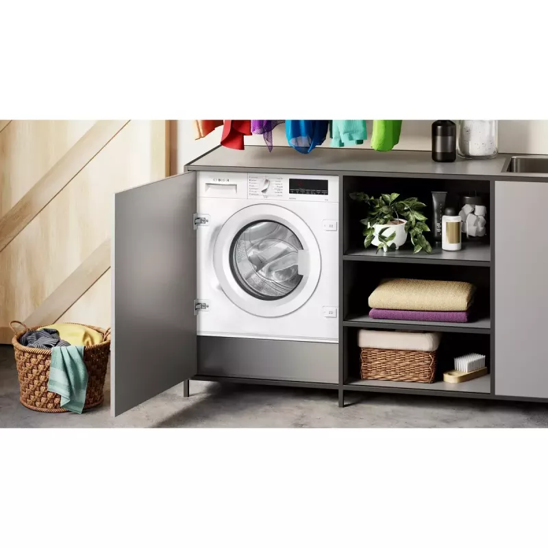 Máquina de lavar roupa Bosch Serie 8 WIW28542EU Carga frontal 8 kg 1400 rpm Branco