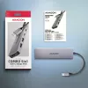 Axagon HMC-5H60 hub USB 5Gbps, 2x USB-A, 1x USB-C, HDMI 4k/60Hz, PD 100W, cabo USB-C