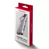 Axagon HMC-6G2L hub USB 10Gbps, 2x USB-A, 1x USB-C, HDMI 4k/60Hz, RJ-45, PD 100W