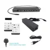 i-tec Metal SB-C estação de acoplamento ergonómica 4K 3x Display com Power Delivery 85 W + carregador universal 100 W