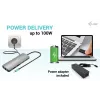 i-tec Metal USB-C Nano estação de acoplamento 2x Display com PD 100 W + carregador 100W