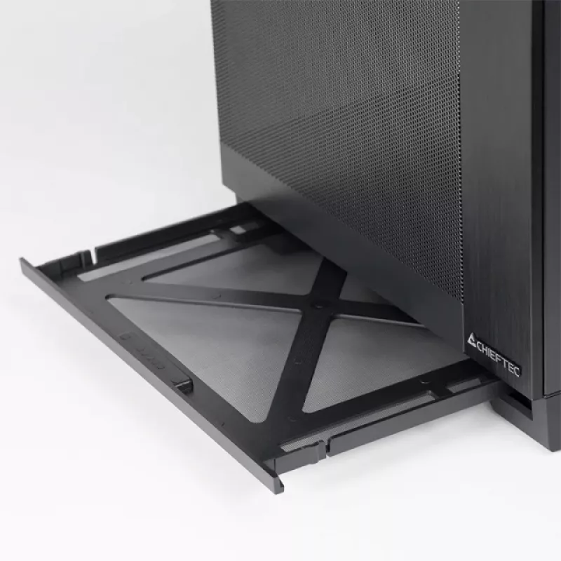 Chieftec caixa mATX GM-30B-M-OP, preta, Cube