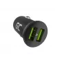 Green Cell GC PowerRide Nano36 CADM-GC-36AA carregador de automóvel 36 W 6 A, 2 × USB-A, carregamento rápido Ultra Charge, 12/24 V, preto