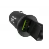 Green Cell GC PowerRide Nano36 CADM-GC-36AA carregador de automóvel 36 W 6 A, 2 × USB-A, carregamento rápido Ultra Charge, 12/24 V, preto