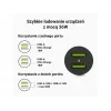Green Cell GC PowerRide Nano36 CADM-GC-36AA carregador de automóvel 36 W 6 A, 2 × USB-A, carregamento rápido Ultra Charge, 12/24 V, preto