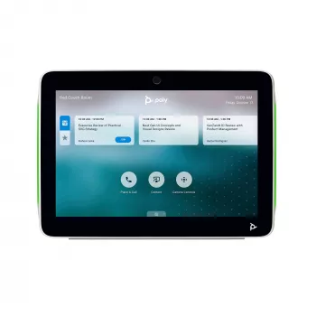 HP Poly TC10 controlador tátil, preto, 1280 x 800 píxeis, 260 mm, 184 mm, 64 mm, 1,27 kg