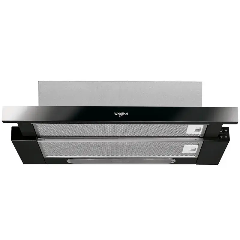 Exaustor parcialmente integrado WHIRLPOOL AKR750GK, 599 mm de largura, 304 m³/h, preto