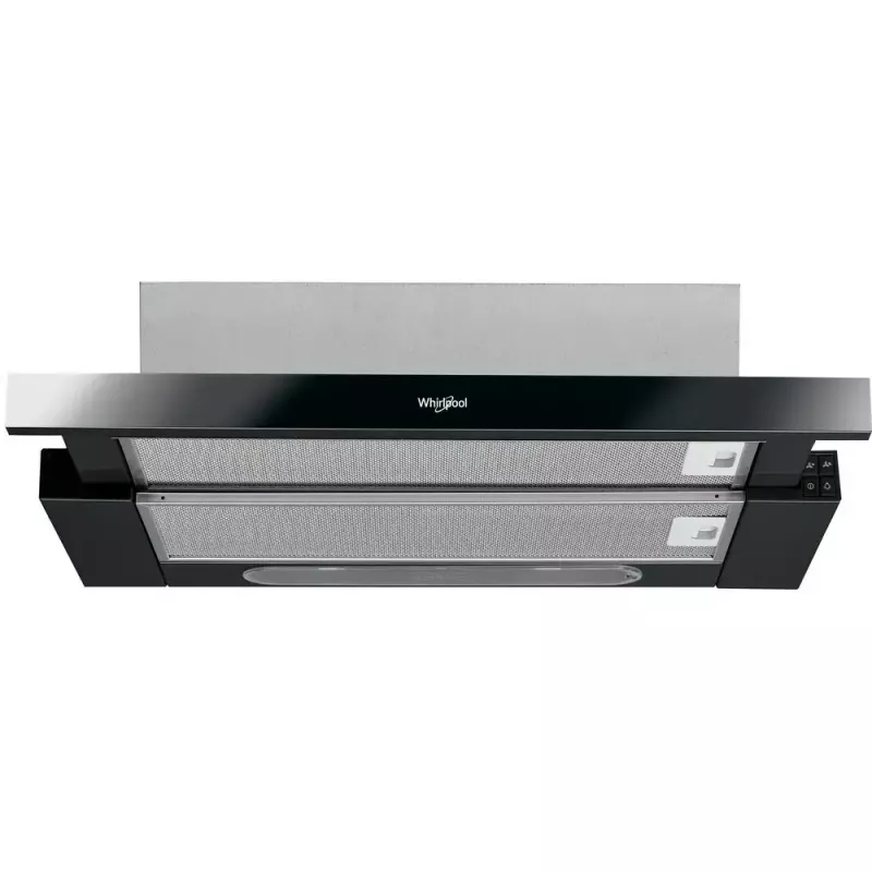 Exaustor parcialmente integrado WHIRLPOOL AKR750GK, 599 mm de largura, 304 m³/h, preto