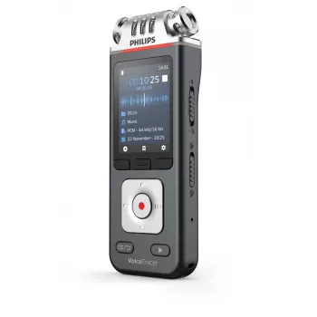 Philips VoiceTracer preto, cinzento