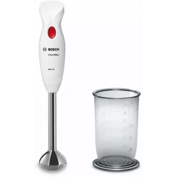 Batedeira varinha mágica Bosch MSM24100 400 W aço inoxidável, branco