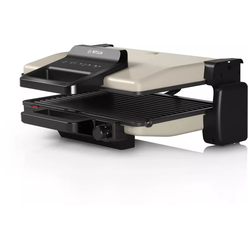 Bosch TCG3302 grelhador de contacto, 2000 W, prateado