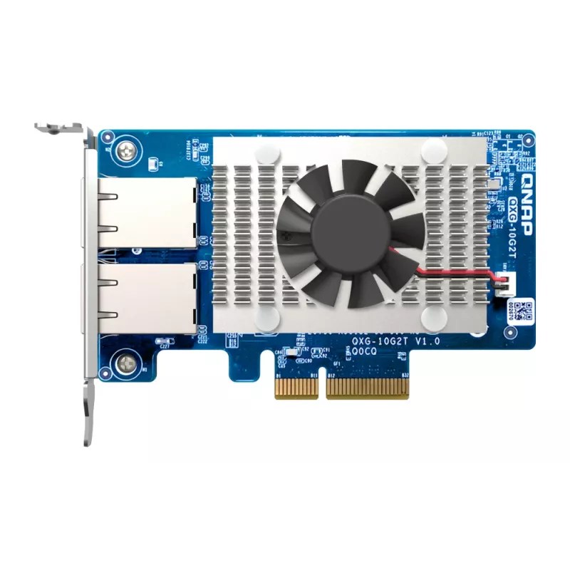 Placa de rede QNAP QXG-10G2T interna Ethernet 10000 Mbit/s