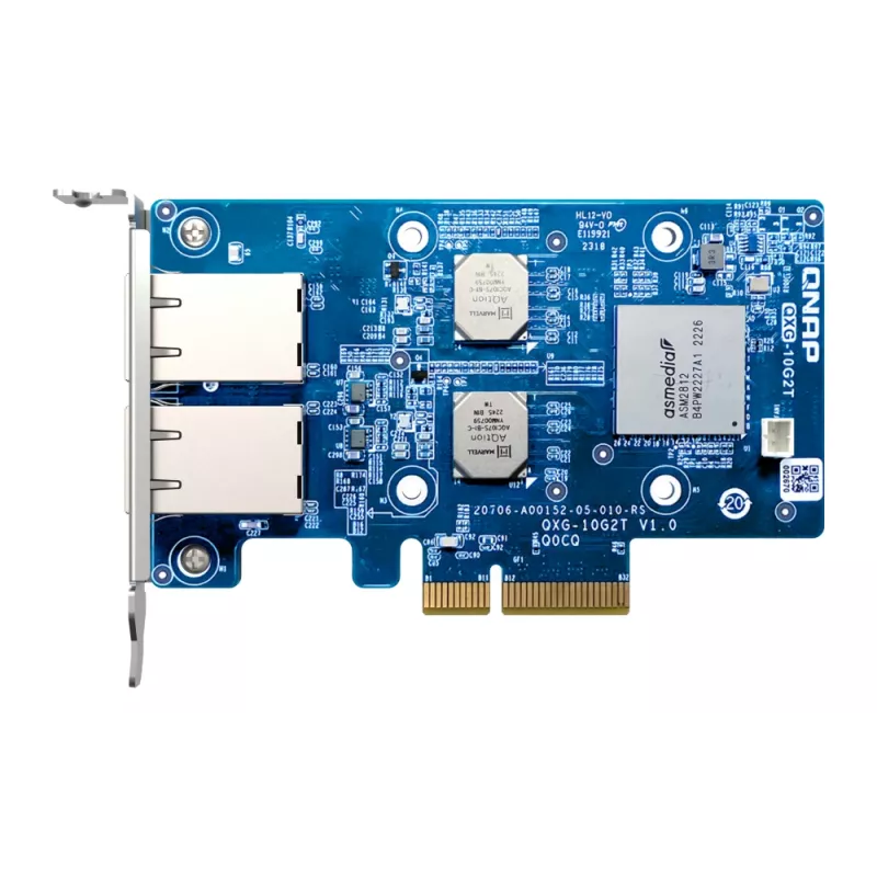 Placa de rede QNAP QXG-10G2T interna Ethernet 10000 Mbit/s