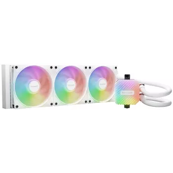 Arrefecedor líquido all-in-one para processador be quiet LIGHT LOOP 360mm branco 12 cm 1 unid.