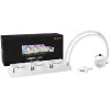 Arrefecedor líquido all-in-one para processador be quiet LIGHT LOOP 360mm branco 12 cm 1 unid.