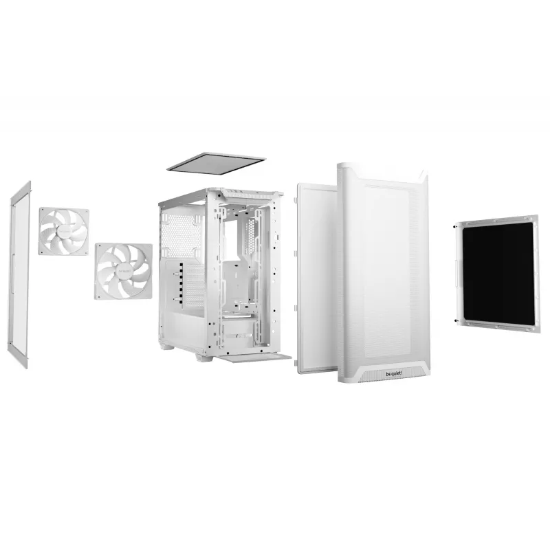 Caixa de computador be quiet! PURE BASE 501 Airflow Window White Midi Tower