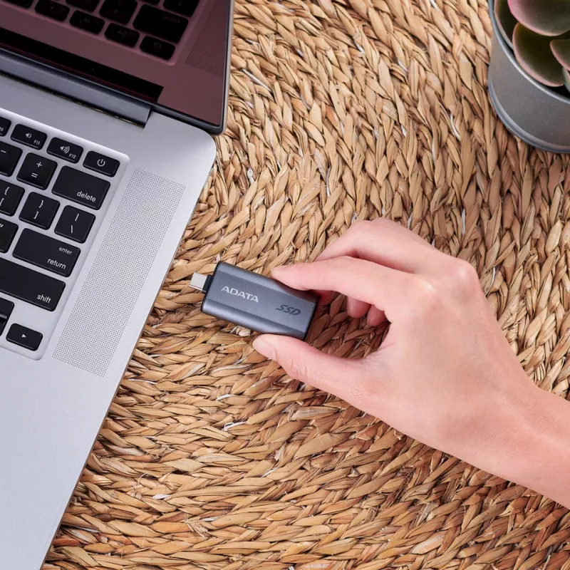 ADATA SC750 2 TB USB Type-C 3.2 Gen 2 (3.1 Gen 2) cinzento