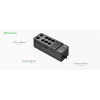 APC Back-UPS, 1050VA/600W montagem no chão/parede, 230V, 8x tomadas Schuko CEE 7/3, ligação USB Type A+C, bateria substituível