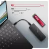 Axagon EEM2-20G USB-C 20Gbps - Caixa blindada para SSD M.2 NVMe